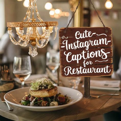 459 Best Restaurant Captions And Quotes For Instagram