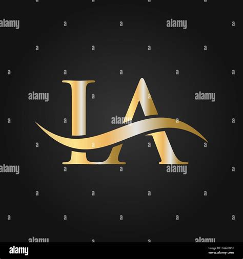 Letter IA Logo Design Template IA I A Letter Logo Modern Flat