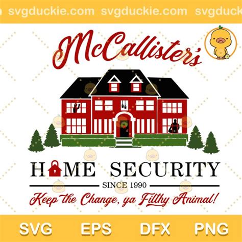 Home Alone Battle Plan Svg Mccallisters Home Security Si