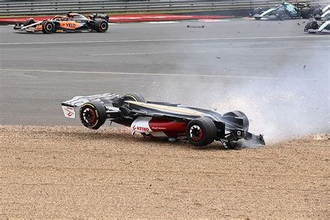 Zhou: F1's halo saved me in British GP start crash