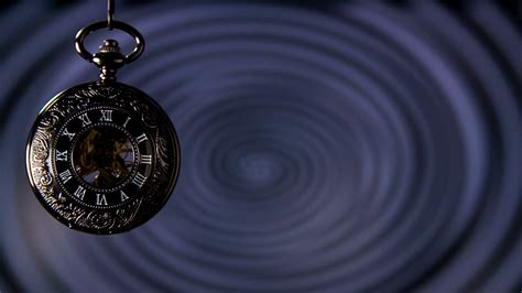 Swinging Pocket Watch Hypnosis In Slow Stock Footage Sbv 316083109