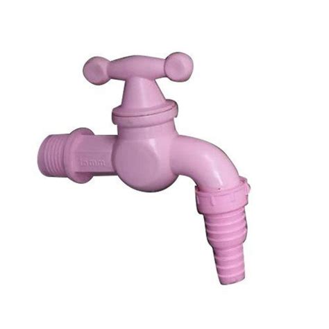 Durable And Leak Resistant Wall Mounted Pvc Plastic Water Tap At