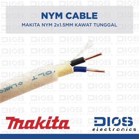 Jual Kabel Listrik Nym X Mm Makita Tunggal Kawat Per Meter