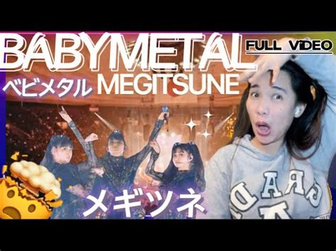 THAT FOX MATION MEGITSUNE メギツネ BABYMETAL REACTION FULL VIDEO YouTube