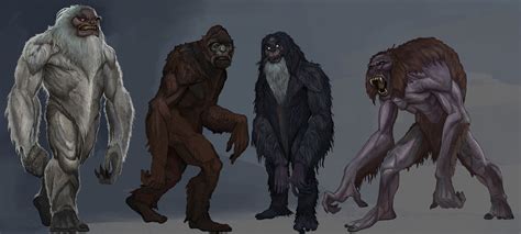 ArtStation - Sasquatch designs