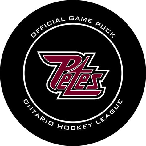 OHL Peterborough Petes Official Game Puck (Season 2019-2023) - Petes#2 ...