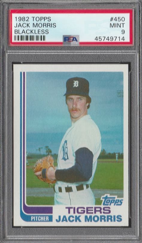 Modern 1981 Present Showcase Image Gallery 1982 Topps Blackless