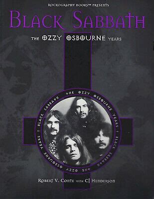 Black Sabbath The Ozzy Osbourne Years Book Like New Ebay