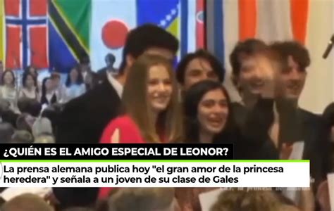 El Tierno Gesto De Un Compa Ero De Leonor En La Graduaci N Es Gabriel