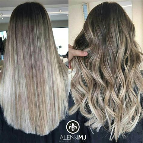 mechas balayage ceniza ideas y modelos únicos para ti diseños