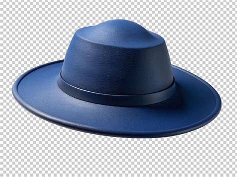 premium psd blue hat