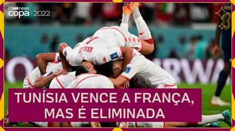 TUNÍSIA VENCE a FRANÇA por 1 A 0 em VITÓRIA INESPERADA mas é ELIMINADA