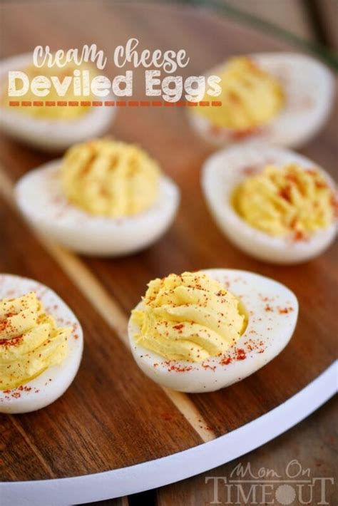 Cream Cheese Deviled Eggs | Makimy