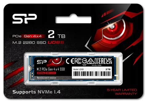 Dysk Ssd Silicon Power Ud Tb M Pci Gen Nvme Sklep Opinie Cena