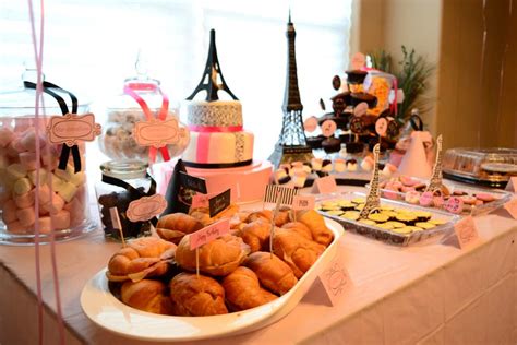 Parisian Birthday Party Ideas Photo 1 Of 15 Catch My Party