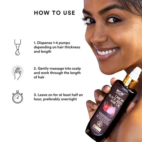 Buy Wow Skin Science Onion Black Seed Hair Oil Ml Online Get Upto