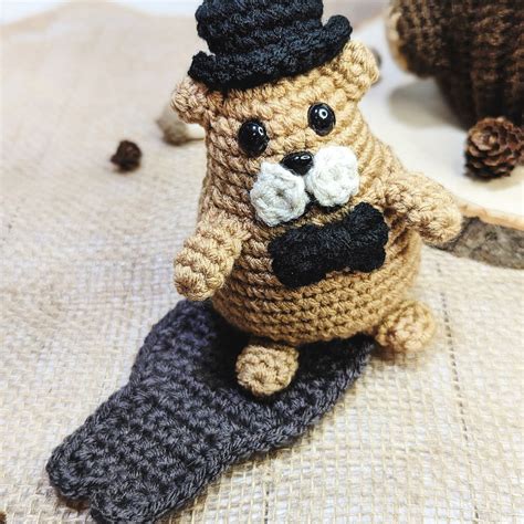 Groundhog Day Playset Crochet Pattern Amigurumi Pattern - Etsy