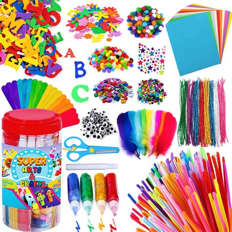 Buy Goody King Arts And Crafts Supplies For Kids Craft Art Supply Jar