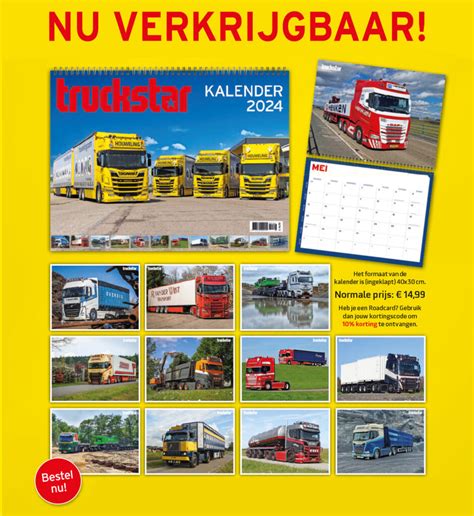 Truckstar Kalender Lyndy Roobbie