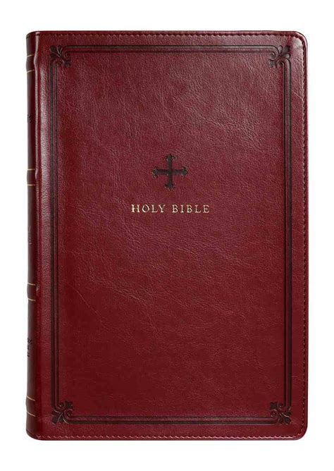 NRSV Catholic Bible Large Print Red | Koorong