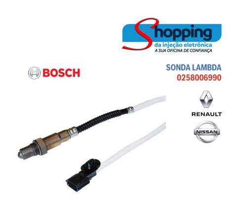 Sonda Lambda Renault Clio Sandero Nissan Livina Bosch