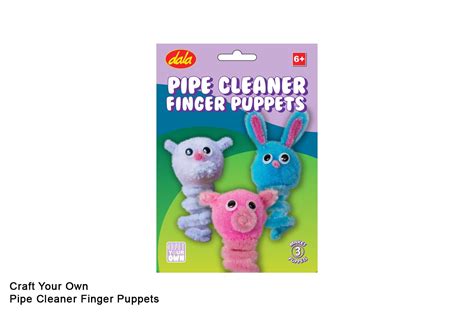 Pipe Cleaner Finger Puppets - School Depot