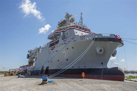 Bollinger Shipyards Christens Usns Cherokee Nation Christening T Ats 7 News Bollinger