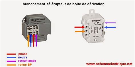 Schema De Branchement Telerupteur Legrand 49120 schéma câblage et