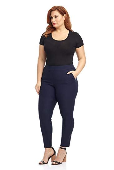 Woman Ease In To Comfort Skinny Plus Size Pant Wf Shopping