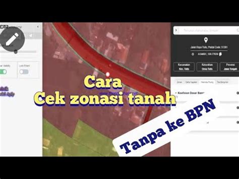 Cara Cek Zonasi Tanah Gratis YouTube