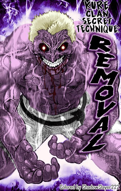 "The Devil" Kure Raian (Colored) : Kengan_Ashura