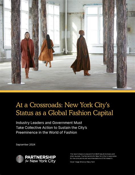 At a Crossroads: New York City’s Status as a Global Fashion Capital - Partnership for New York City