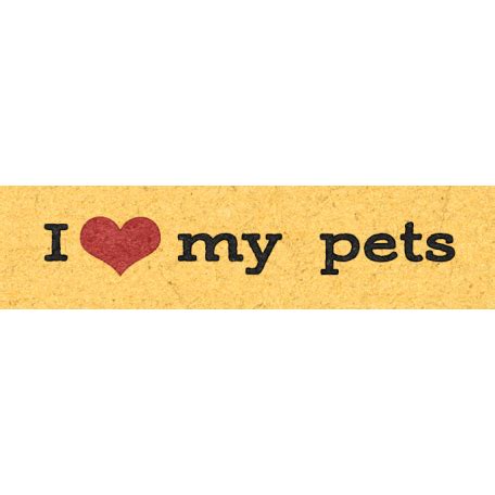 Furry Cuddles I Love My Pets Word Art Snippet graphic by Jessica Dunn 🌼 | DigitalScrapbook.com ...