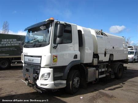 VÉHICULE AUTOMOTEUR BALAYEUSE DAF CF 17000 LA ROCHELLE Charente