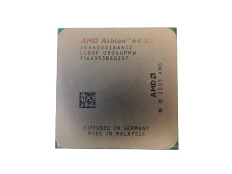 Amd Athlon 64 X2 Cpu Dual Core Am2 De 6000 6000 3 Ghz ADX6000IAA6CZ