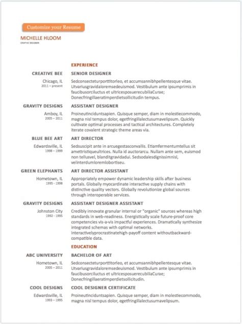 20 Free Resume Word Templates To Impress Your Employer Tech News Tutorials And Resources