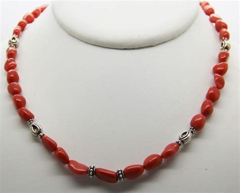 Collier En Corail Rouge Corse Authentique De Er Choix Certifi