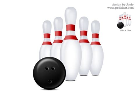 Bowling Icon Psd Free Psd File