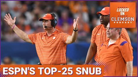 Clemson Tigers Are Snubbed From Espn Top 25 Future Offenses List Win