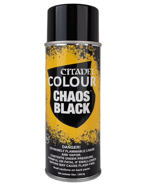 Citadel Chaos Black Spray The Art Store Commercial Art Supply