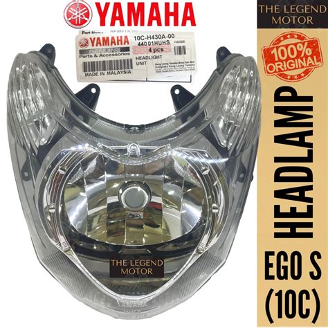 Yamaha Egos Ego S Scooter Headlamp Lampu Depan Front Light Head Lamp