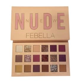 Paleta De Sombras New Nude Febella PSO30318 Shopee Brasil