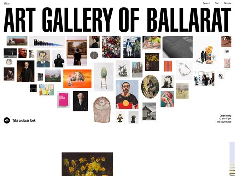 Art Gallery of Ballarat - Awwwards SOTD