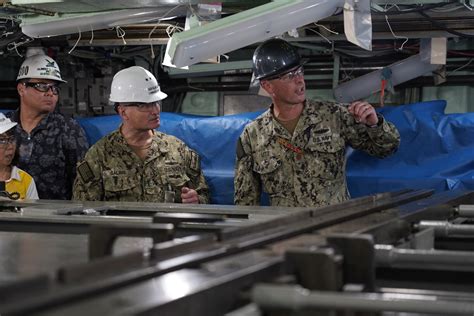 Naval Sea Systems Command Visits Pearl Harbor Naval Shipyard Naval