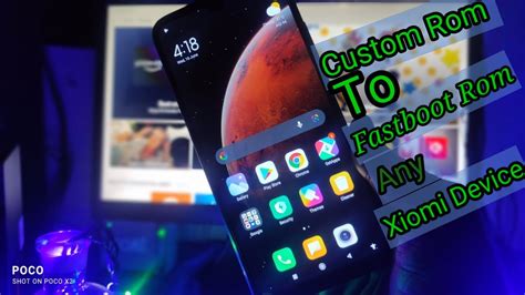 Custom Rom To Fastboot Rom Using Mi Flash Tool With Pc Guaranty