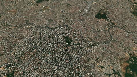 satélite belo horizonte mapa antecedentes bucle hilado alrededor