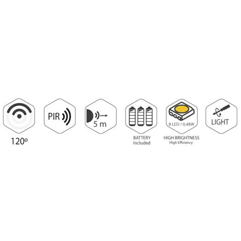 L Mpara Port Til LED Con Detector De Movimie