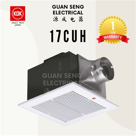 Sg Seller Kdk Cuh Cuh Ceiling Mounted Ventilation Fan Exhaust Fan