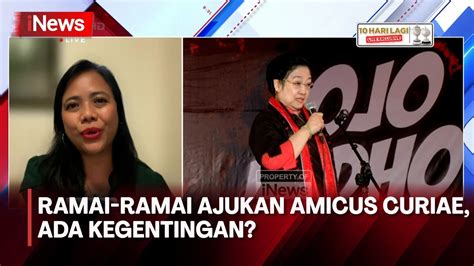 Tokoh Ajukan Diri Sebagai Amicus Curiae Ada Kegentingan Inews