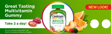 Amazon Centrum Multigummies Gummy Multivitamin For Adults